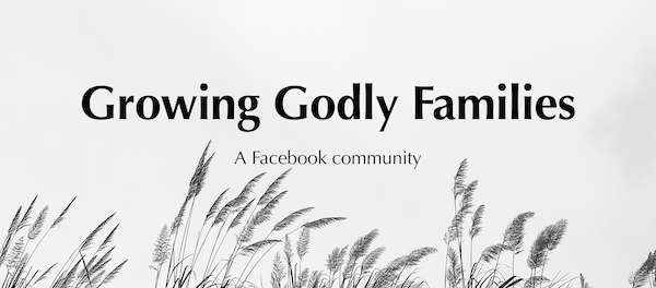 Growing Godly Families Banner